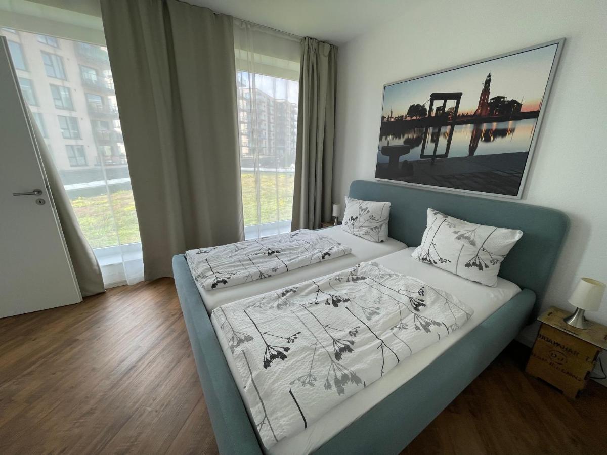 Ferienwohnung Romeike "Newport" ブレーマーハーフェン エクステリア 写真